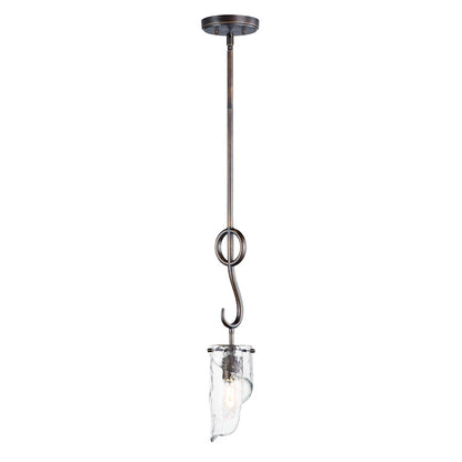 1 Light Mini Pendant, Chestnut Bronze