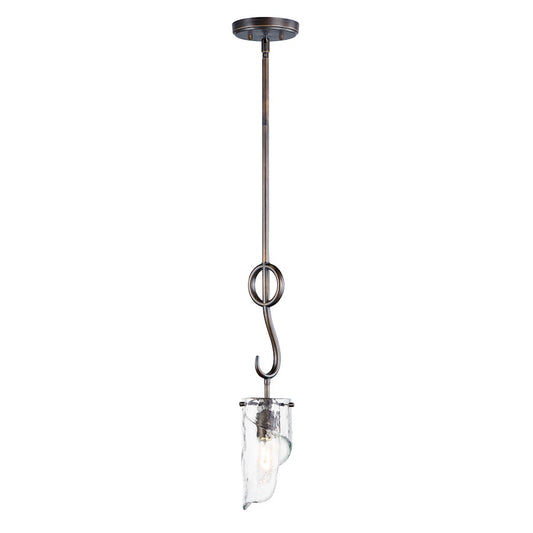 1 Light Mini Pendant, Chestnut Bronze