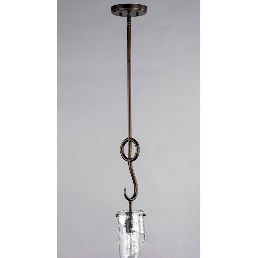 1 Light Mini Pendant, Chestnut Bronze