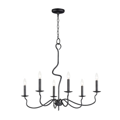 Padrona Chandelier, Black Oxide