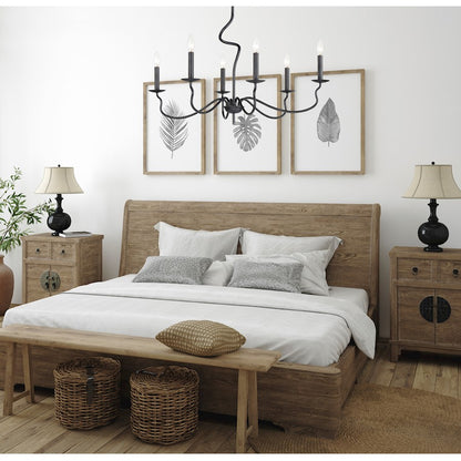 Padrona Chandelier, Black Oxide