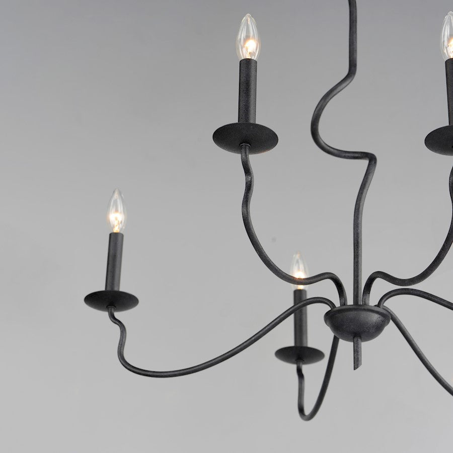 Padrona Chandelier, Black Oxide
