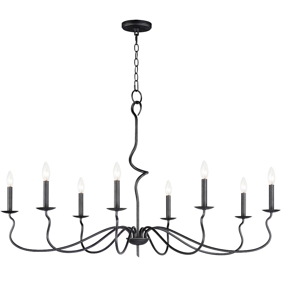 Padrona Chandelier, Black Oxide