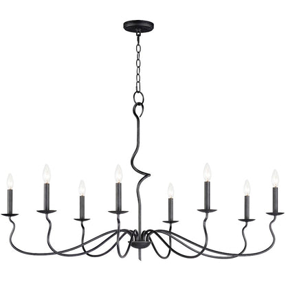 Padrona Chandelier, Black Oxide