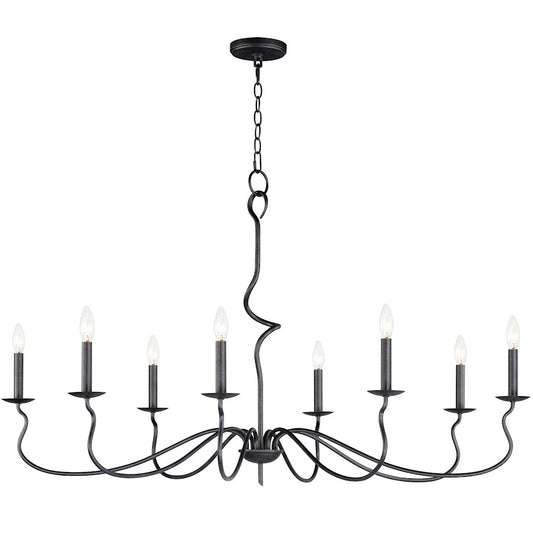 Padrona Chandelier, Black Oxide