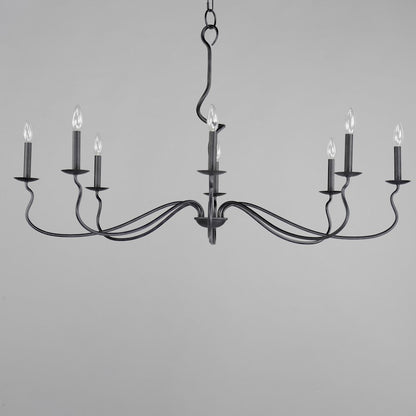 Padrona Chandelier, Black Oxide
