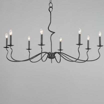 Padrona Chandelier, Black Oxide