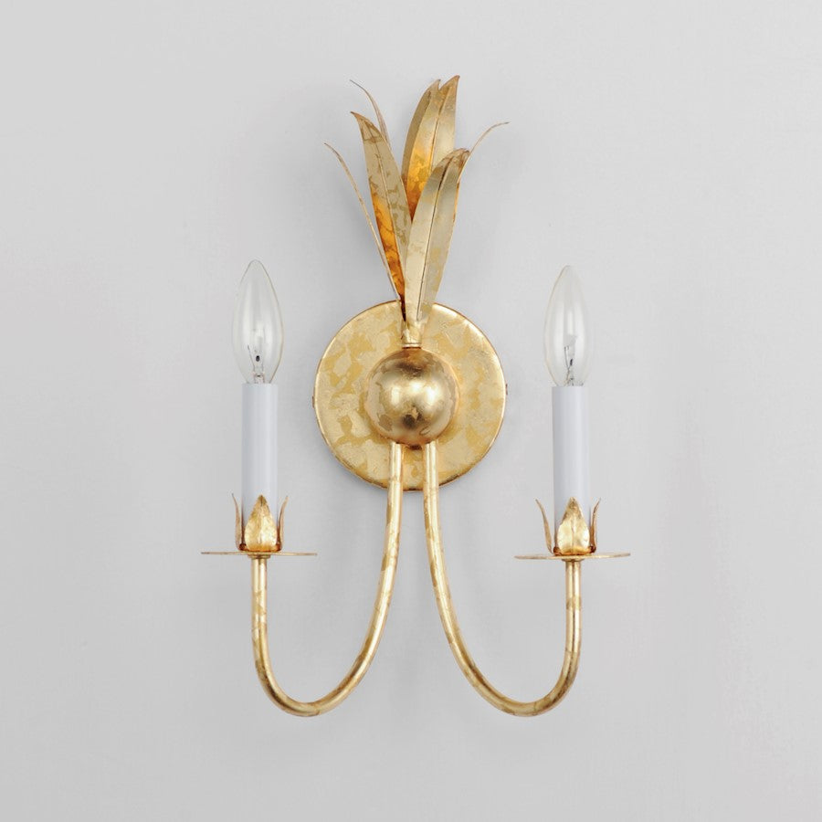 2 Light Wall Sconce