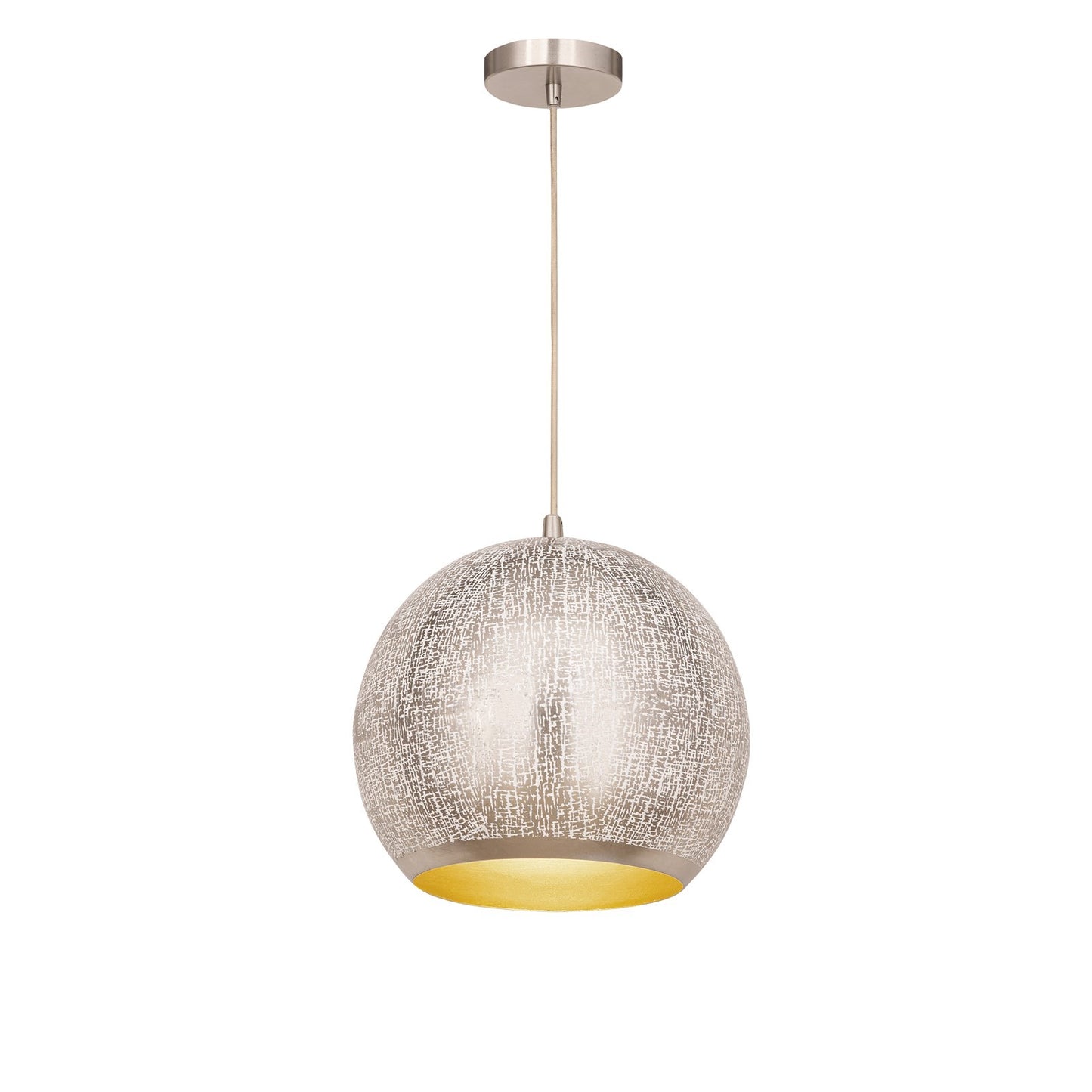 Maxim Lighting Aurelia 1 Light 8.5" Mini Pendant, Arctic White