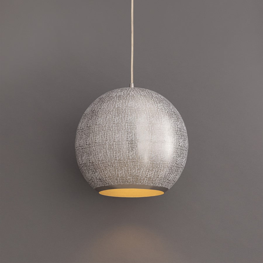 Maxim Lighting Aurelia 1 Light 8.5" Mini Pendant, Arctic White