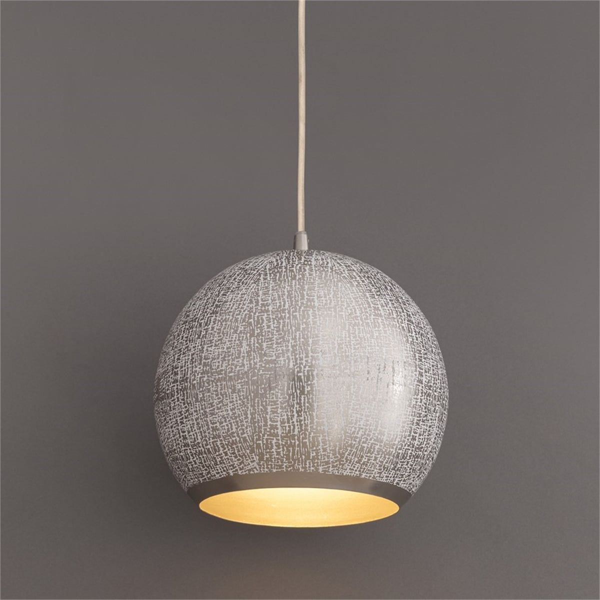 Maxim Lighting Aurelia 1 Light 8.5" Mini Pendant, Arctic White