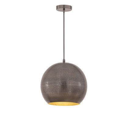 Maxim Lighting Aurelia 1 Light 8.5" Mini Pendant, Pewter
