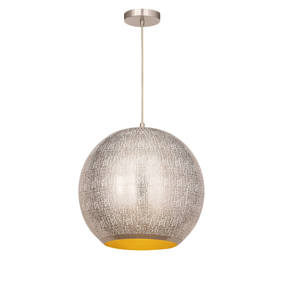 Maxim Lighting Aurelia 1 Light 12.5" Single Pendant, Arctic White