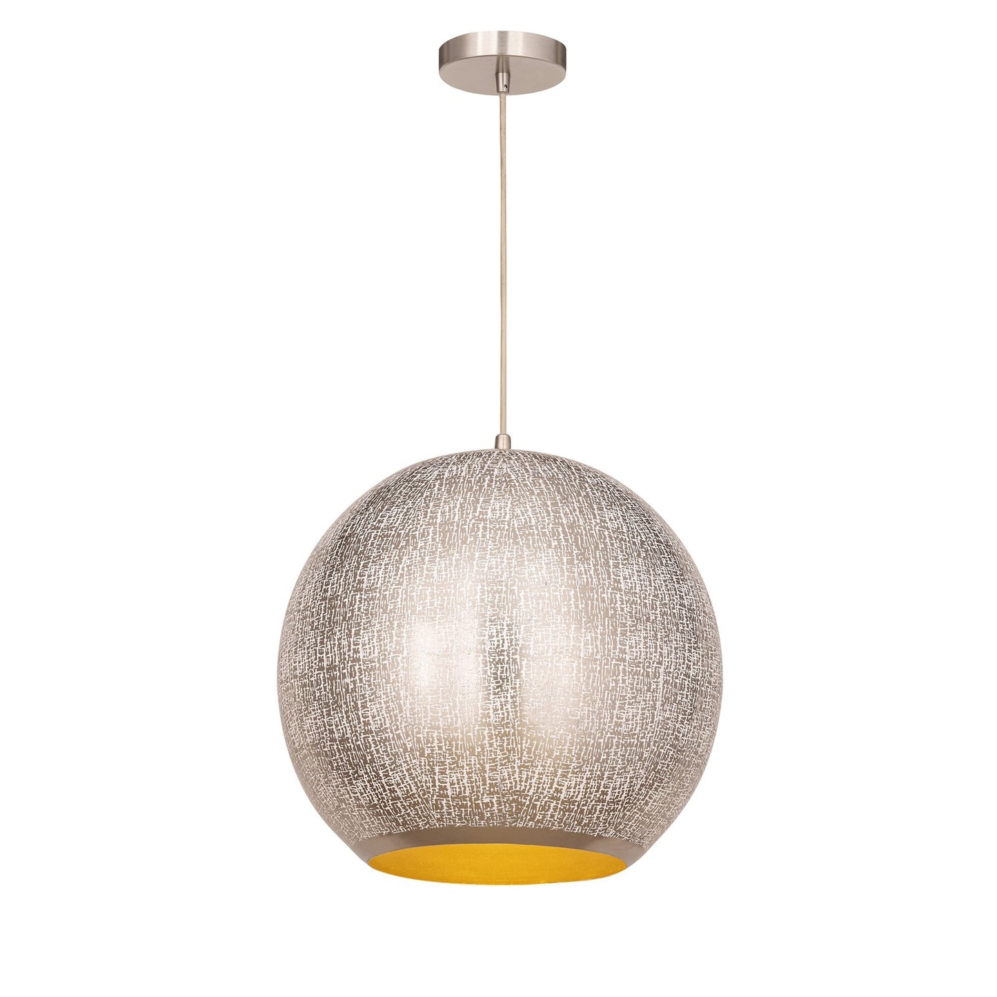 Maxim Lighting Aurelia 1 Light 12.5" Single Pendant, Arctic White