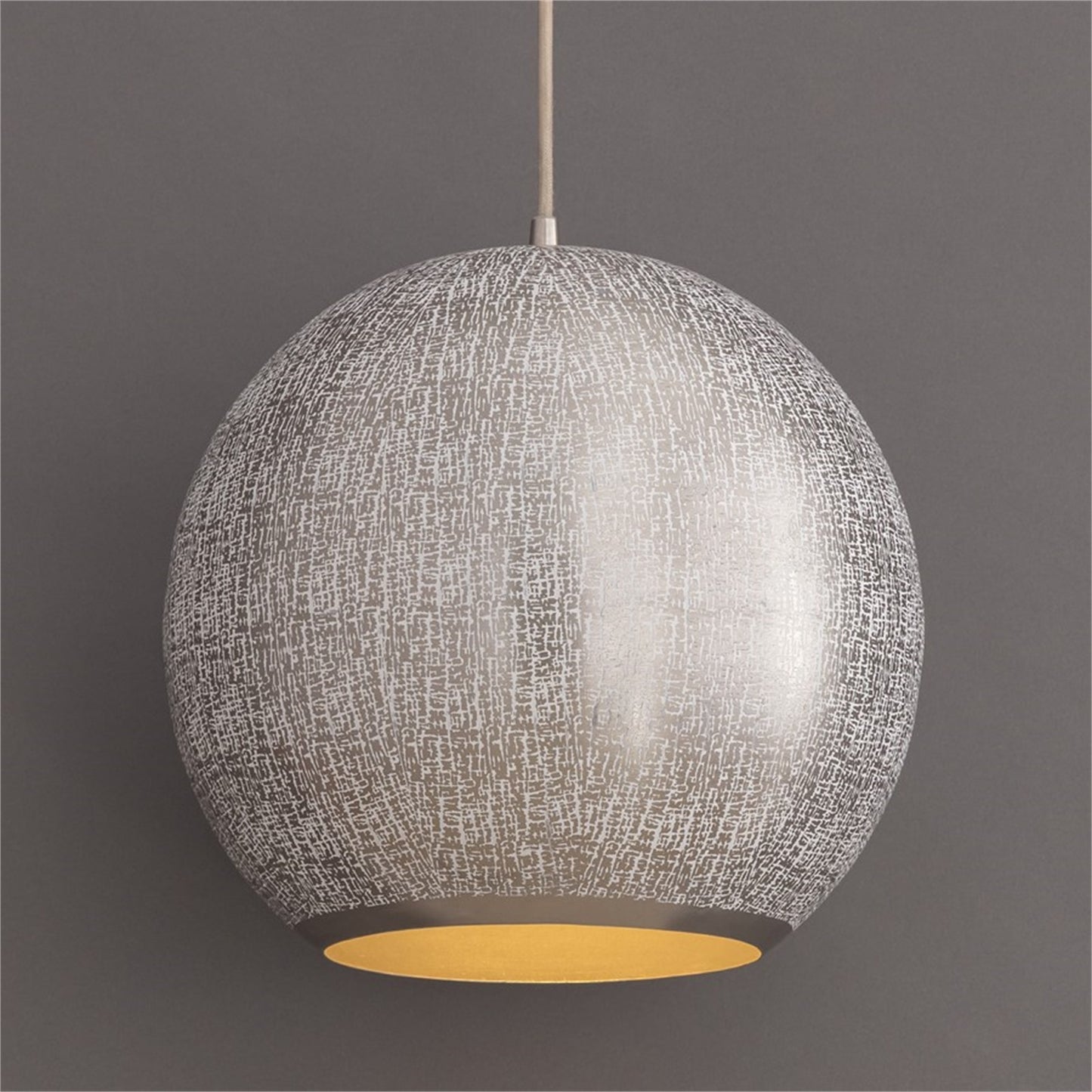 Maxim Lighting Aurelia 1 Light 12.5" Single Pendant, Arctic White