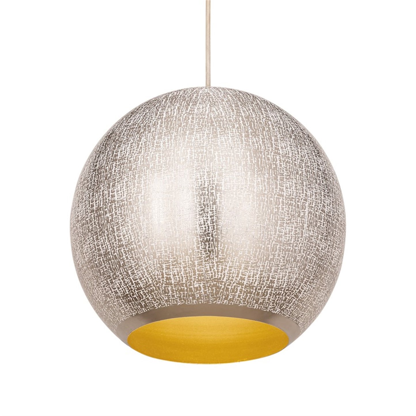 Maxim Lighting Aurelia 1 Light 12.5" Single Pendant, Arctic White