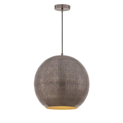 Maxim Lighting Aurelia 1 Light 12.5" Single Pendant, Pewter - 29132PE