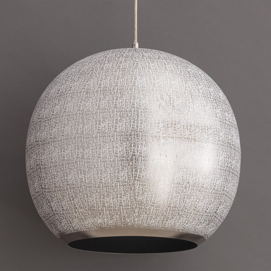 Maxim Lighting Aurelia 1 Light 17.75" Single Pendant, Arctic White
