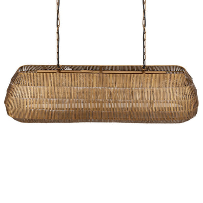 Maxim Lighting Gilda 5 Light 16.5" Linear Pendant, Antique Brass