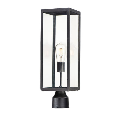 Maxim Lighting Catalina 1-Light Outdoor Pole/Post Lantern, Dark Bronze