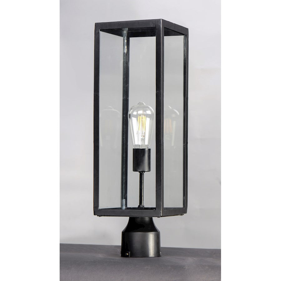 Maxim Lighting Catalina 1-Light Outdoor Pole/Post Lantern, Dark Bronze