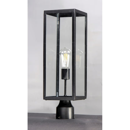 Maxim Lighting Catalina 1-Light Outdoor Pole/Post Lantern, Dark Bronze