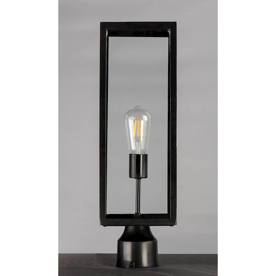 Maxim Lighting Catalina 1-Light Outdoor Pole/Post Lantern, Dark Bronze