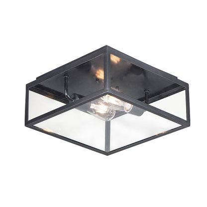 Maxim Lighting Catalina 2-Light Outdoor Ceiling Mount, Dark Bronze