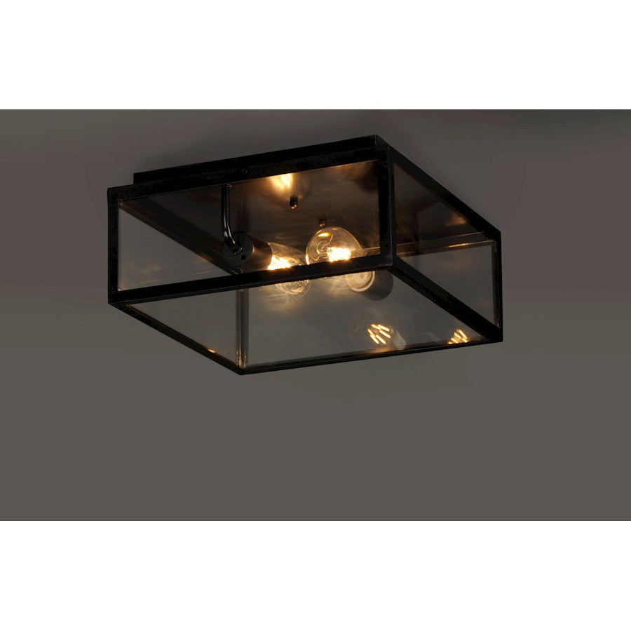 Maxim Lighting Catalina 2-Light Outdoor Ceiling Mount, Dark Bronze