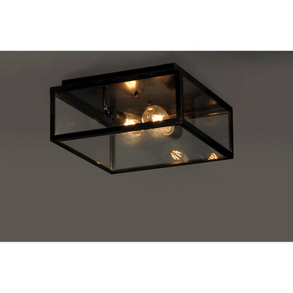 Maxim Lighting Catalina 2-Light Outdoor Ceiling Mount, Dark Bronze