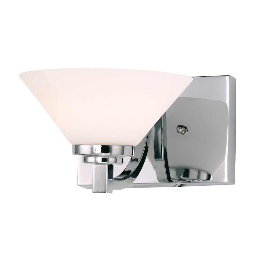 Maxim Lighting Funnel 1-Light Wall Sconce in Polished Chrome