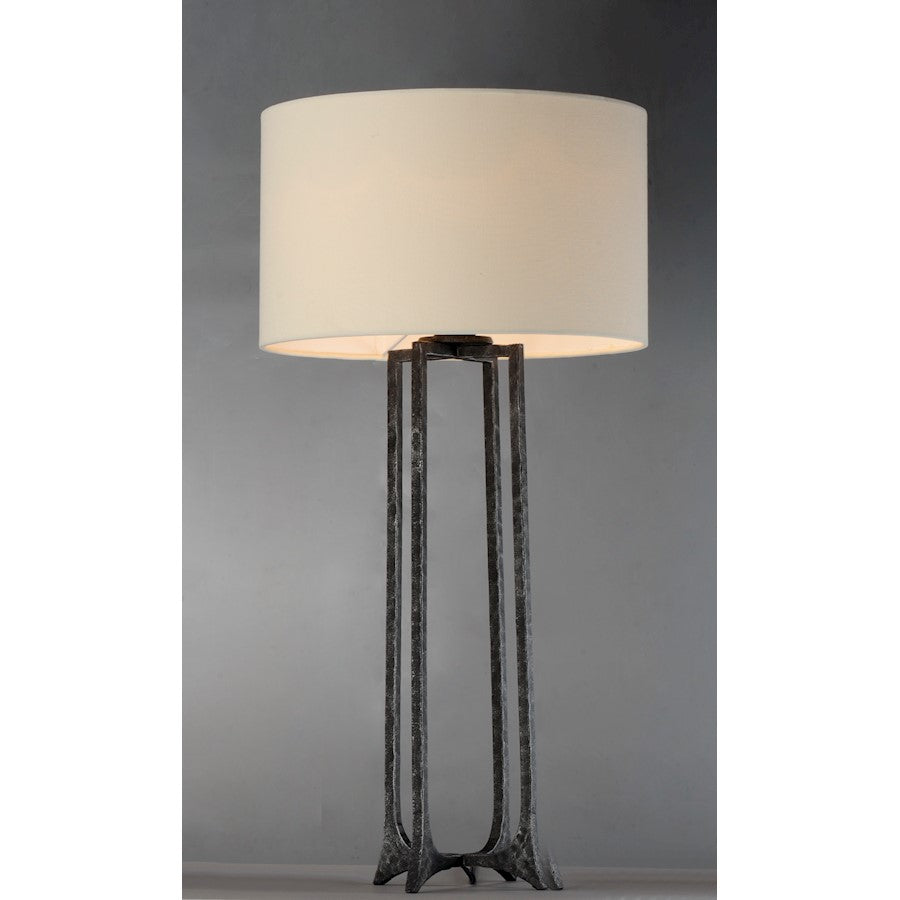 Anvil 1-Light Table Lamp, Natural Iron