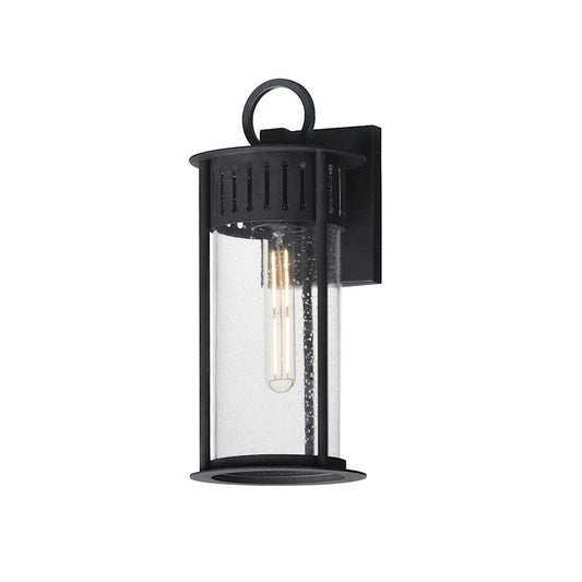 Maxim Lighting Windsor 1Lt Outdoor Wall Sconce, Black Patina/Seedy