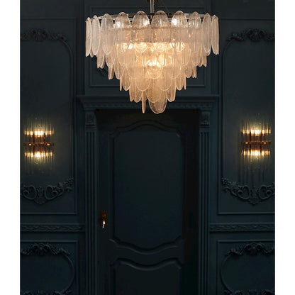 Maxim Lighting Glacier 19-Light Chandelier in White/Polished Chrome