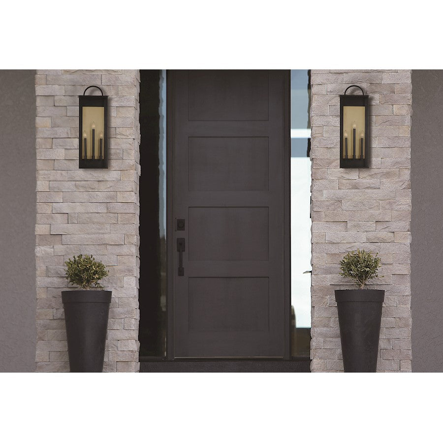 3 Light Outdoor Wall Sconce