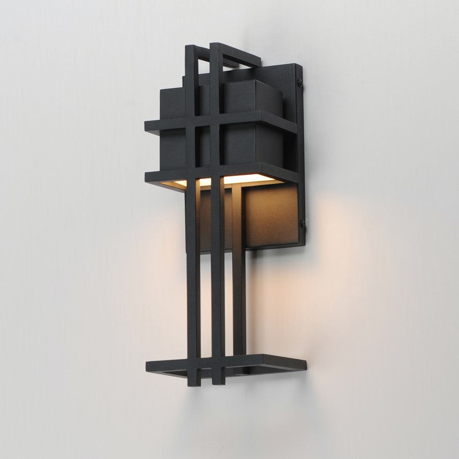 Maxim Lighting Prairie 1 Light 13" Wall Sconce, Black
