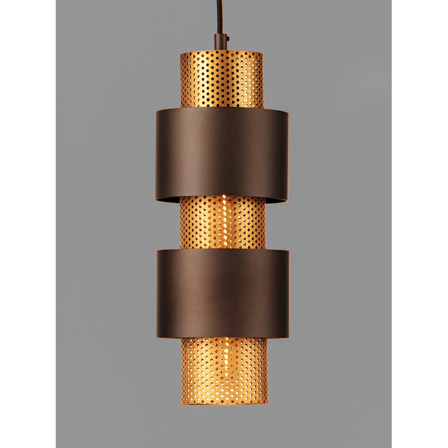 1 Light Mini Pendant, Oil Rubbed Bronze