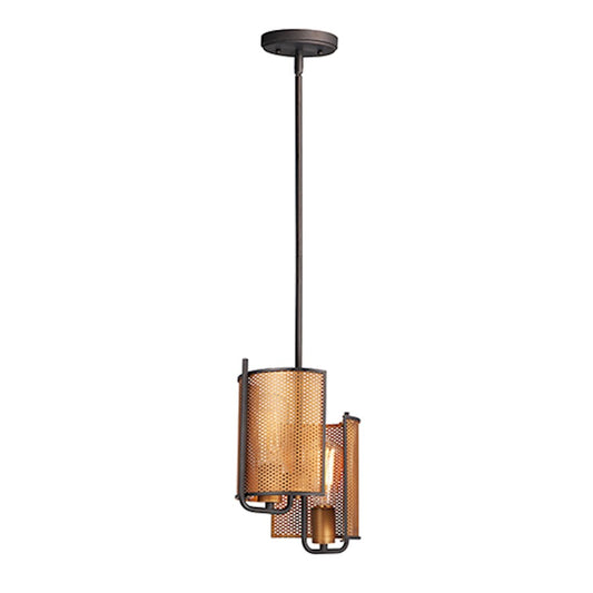 2 Light Pendant, Oil Rubbed Bronze