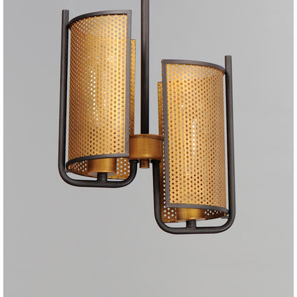 2 Light Pendant, Oil Rubbed Bronze