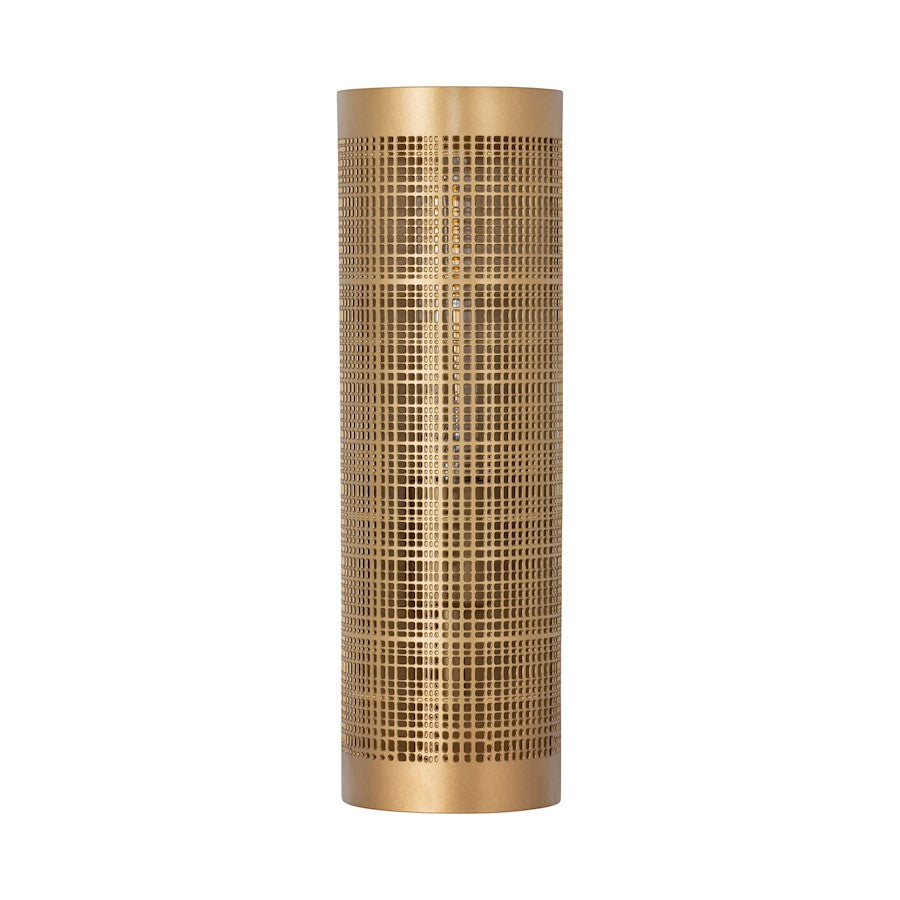 Maxim Lighting Hatcher 1 Light Outdoor Wall Sconce, Gold