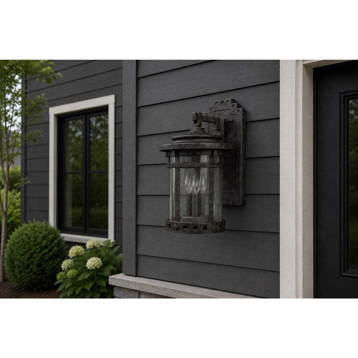3 Light Outdoor Wall Lantern