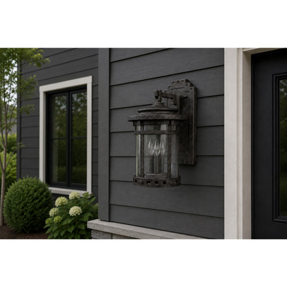 3 Light Outdoor Wall Lantern