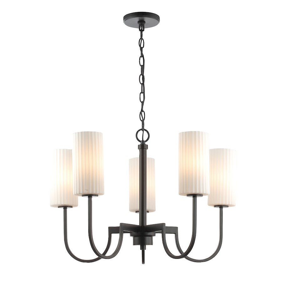 Town And Country Chandelier, Black