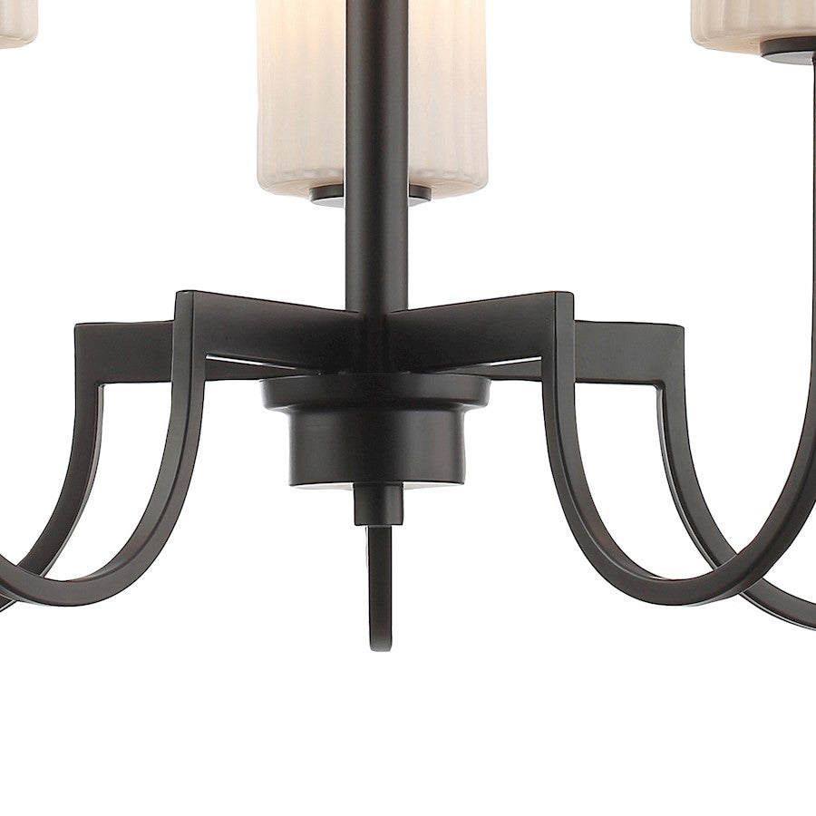 Town And Country Chandelier, Black