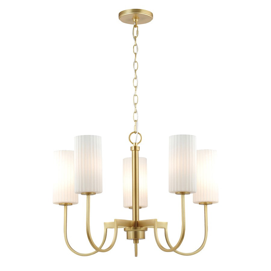 Town & Country Chandelier, Brass