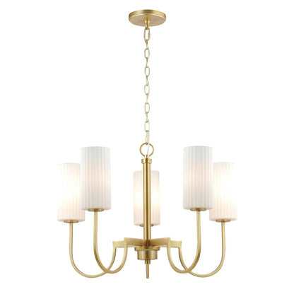 Town & Country Chandelier, Brass