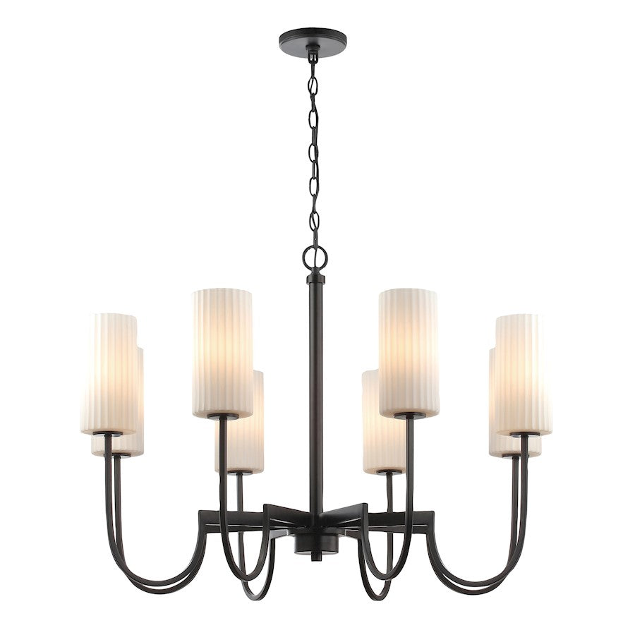 Town And Country Chandelier, Black