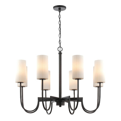 Town And Country Chandelier, Black