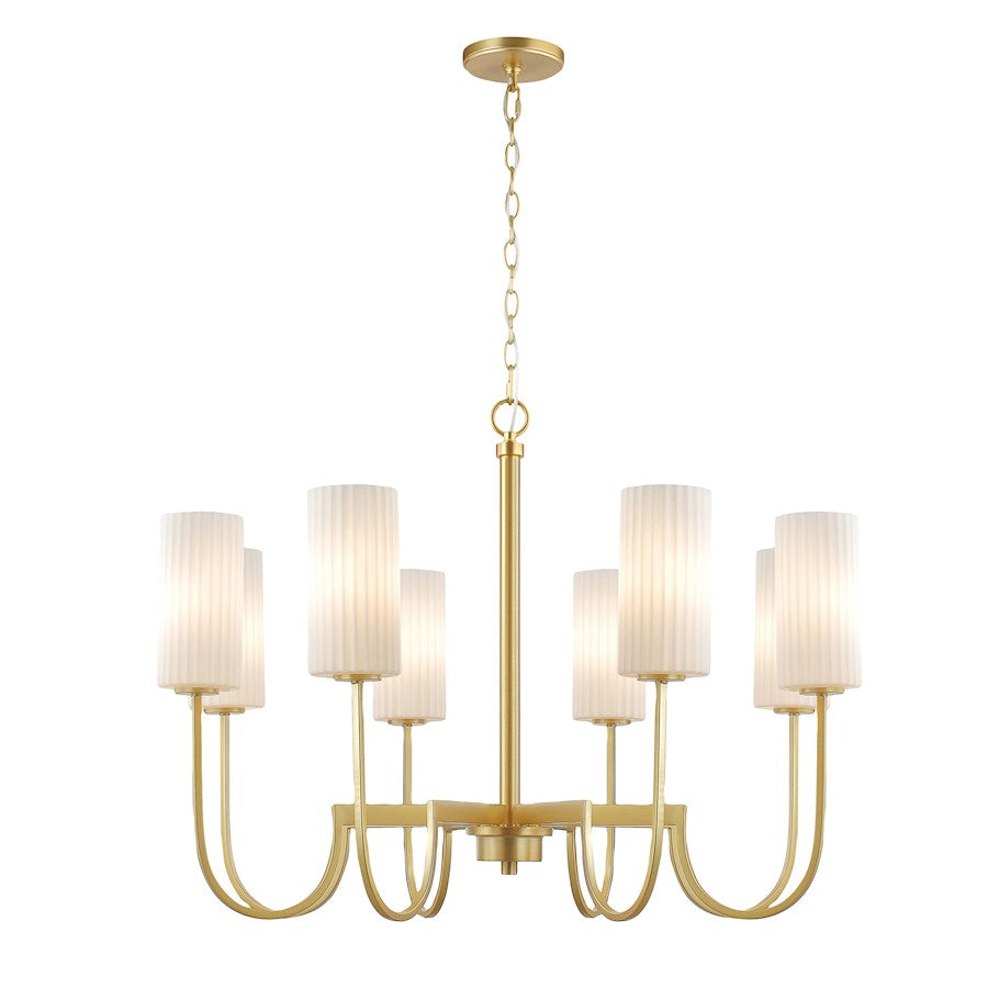 Town & Country Chandelier, Brass