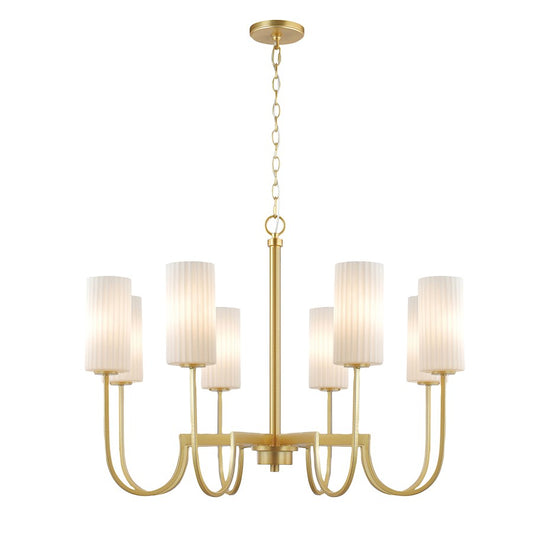 Town & Country Chandelier, Brass